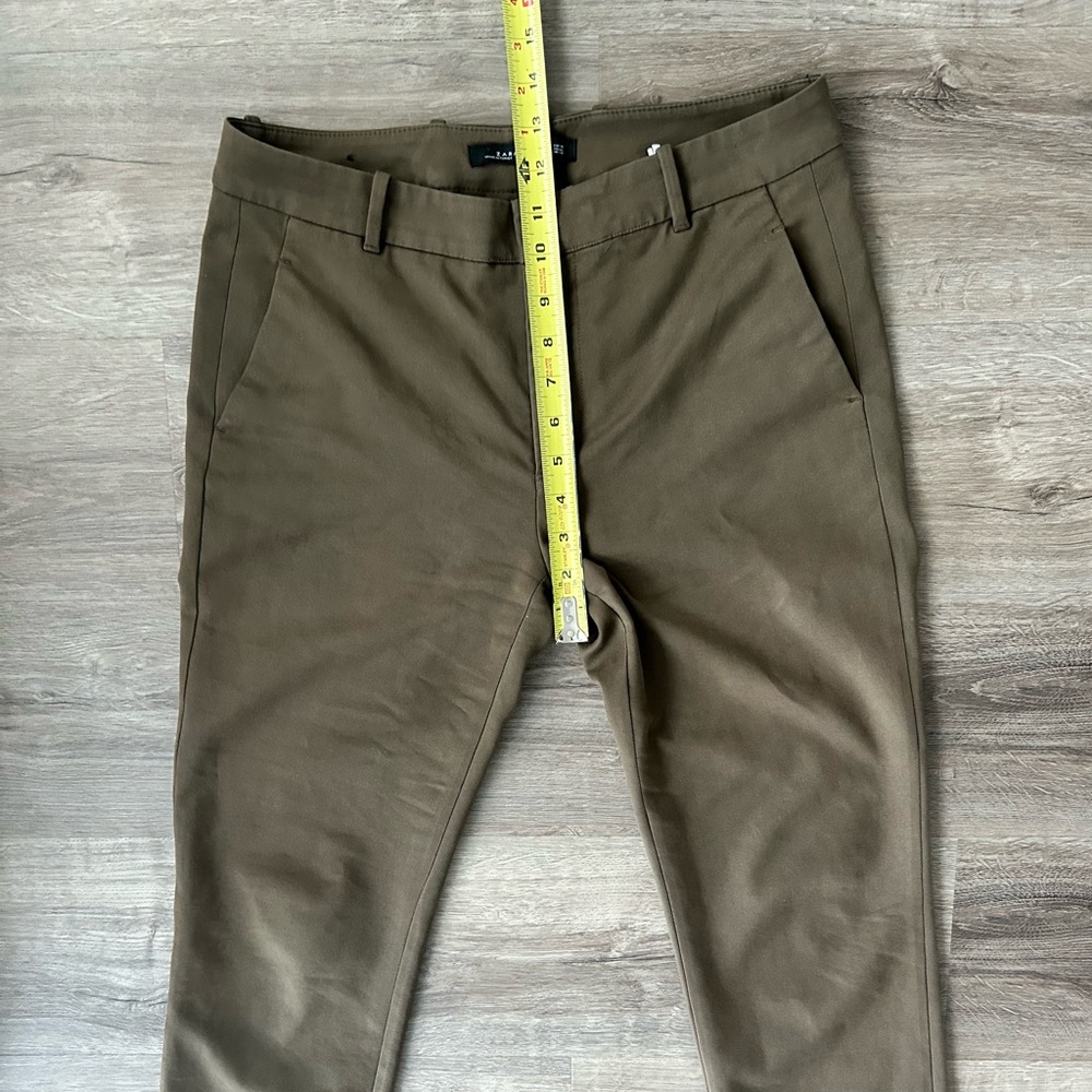 Zara pants olive green